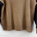 Madewell  Hickory Turtleneck Sweater in Colorblock Size S Photo 4