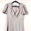 BHLDN Sachin & Babi Shelley Satin Midi Dress in Gray Photo 5