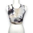 Vintage Havana  Lunar Cloud Tie Dye velour cutout Cropped tank NWT Photo 1