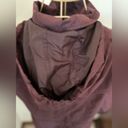 Cole Haan  wine colored hooded rain jacket Photo 8