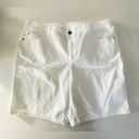 cj banks  Everyday Denim Moderately Curvy White Jean Shorts Size 22W NWT Photo 0