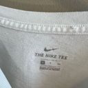 Nike Women’s White Logo Crop Top Small Photo 2