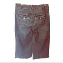 CAbi  #520 Denim Capri Pants Cropped Jeans Bermudas Culottes Gauchos size 4 Photo 3