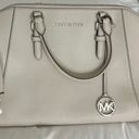 Michael Kors Medium Sized Khaki Colored Purse Photo 0