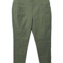 Apt. 9 NWT  Tummy Control Mid Rise Ankle Pants SMALL Olive Green Photo 0