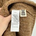 Madewell NEW  Stimpson Sweater Vest Chunky Wool Blend Mock Neck Brown Women's S Photo 7