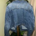 Lane Bryant  Gold Studded Denim Jacket in Size 18 Photo 6