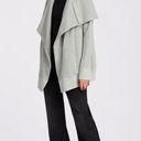 ALLSAINTS  Mila Dahlia Sweatshirt Grey Zipper Oversized Cardigan XS Photo 0