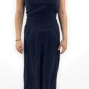 L'Agence  Black Sleeveless Scoop Neck Maxi Dress Photo 0