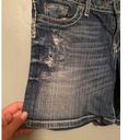 BKE  Light Wash Distressed Stretch Shorts Size 30 9/10 Photo 2