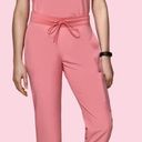 Mandala Peony Scrub Pants Pink Photo 0