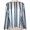 One Teaspoon  Cocktail Stripe Backless Chloe Top Long Sleeve Womans Large NWT Photo 2