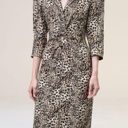 Rebecca Taylor  LYNX HAMMERED SILK DRESS Photo 1