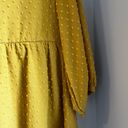 Bohme  | Antionette Alma Polka Dot Peplum Blouse in Mustard Size Medium Photo 2