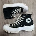 Converse  All Star Platform Sneakers Chuck Taylor Black Womens 8.5 High Top Photo 1