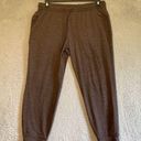 Lululemon Pants Womens Size 10 Brown Jogger Sweatpants Drawstring Gym Yoga Basic Photo 0