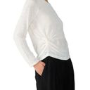 Sanctuary  Knot Your Business Long Sleeve Top in Milk/White Size XL New w/Tag Photo 1