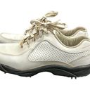 FootJoy  Golf Shoes Women's Size 9 Greenjoy White Oxford Spiked Photo 0