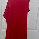 Sandro red silk dress Photo 15