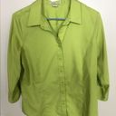 Coldwater Creek NEW NO TAGS  3/4 SLEEVE BUTTON UP SHIRT Photo 0