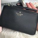 Kate Spade | black  leather wristlet wallet Photo 0