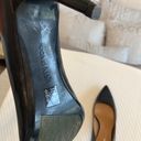 Calvin Klein Black Patent Pointed Pumps Photo 5