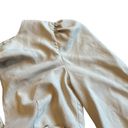 Majorelle  Twist Front Crop Top Tan Long Sleeve Shirt Blouse Size Small Women's Photo 7