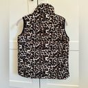 Pink Lily Pink Lilly Leopard print puffer vest size small Photo 1