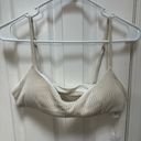 ANDIE Swim The Molokai Top in White Lurex Size Large New With Tags Photo 2