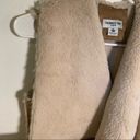 Celebrity Pink  Faux Shearling Vest Camel Photo 6