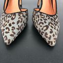 Halogen  Leopard Print Heels Calf Hair Marlie D’Orsay Pumps Photo 5