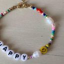 Urban Outfitters NWOT  Happy Multi-Color Beaded Bracelet Photo 2