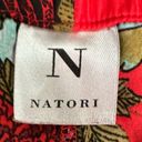 Natori  Pajama Bottom Pants Asian Print Red Drawstring XXL Photo 1