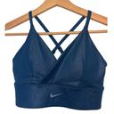 Nike - Dry-Fit Dark Teal Blue Sports Bra | Removable Padding- S Photo 3