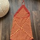 Akoia Bali Swim Crochet Halter Dress Size M Photo 2