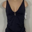 Bleu Rod Beattie New.  black tankini top. Size 10. Retails $129 Photo 4