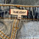 Dear John  Super High Rise Jodi Straight Jeans in Sunnyvale Wash Distressed Sz 30 Photo 7