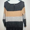 Fenn Wright Manson  Striped Sweater Nylon & Angora Rabbit Fur EUC Large Photo 4