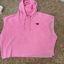 Aviator Nation PINK AVIATIOR NATION SLEEVELESS HOODIE Photo 0