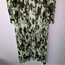 Lane Bryant  2X Duster Sheer Open Front Longline Cardigan Floral Robe Photo 9