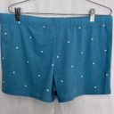 Felina 5/$25  medium blue and white shorts. 132 Photo 1
