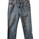 Vince  UNION SLOUCH DISTRESSED JEANS Photo 1