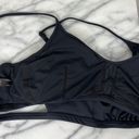 Free People Black Bralette Sports Bra Photo 6