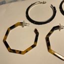 Lot Of 4 Hoop Costume Earrings Pierced Mix Photo 8