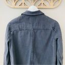 Altar'd State  Distressed Denim Jean Jacket Black Sz XS Photo 9