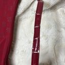 DKNY  red monogram purse. Shoulder bag. Some cracking on inside of strap Photo 5