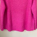 Lou & grey  Wool Alpaca Blend Barbie Pink Fuzzy Turtleneck Sweater ~ Size S Photo 7