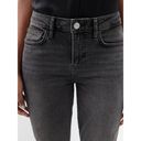 Frame  Le Crop Mini Boot Jeans Grey Size 27 Photo 3