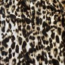 Guess  Animal Print Long Sleeve Button Down Blouse Photo 5