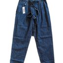 L'AGENCE Violette Denim Paperbag Pants NWT Photo 3